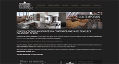 Desktop Screenshot of demeures-caladoises-design.com